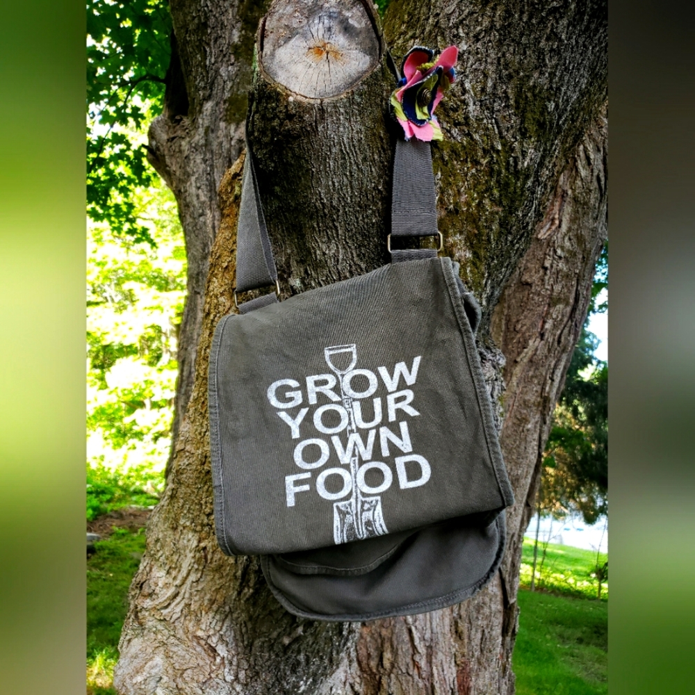 Authentic Pigment Custom Field Bag Purse Satchel Earth Brown 🌎